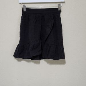 H&M Black Ruffle Skirt for Kids